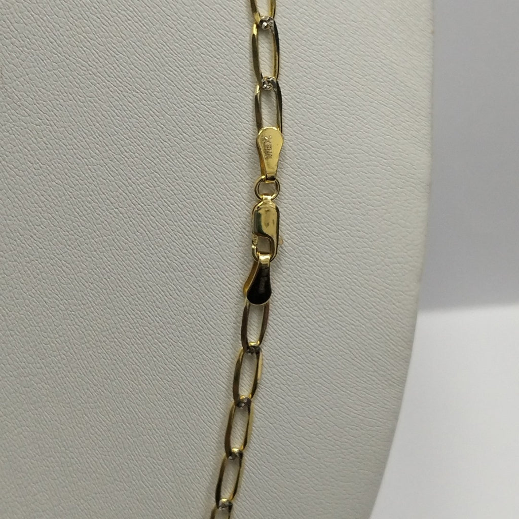 CADENA TEJIDO ESLABONES 11.5G 60 CM (NUEVO)