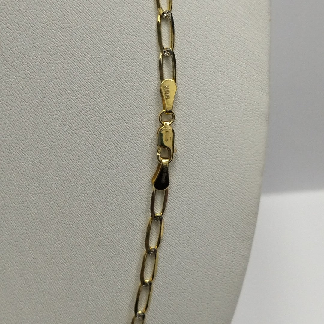 CADENA TEJIDO ESLABONES 11.5G 60 CM (NUEVO)