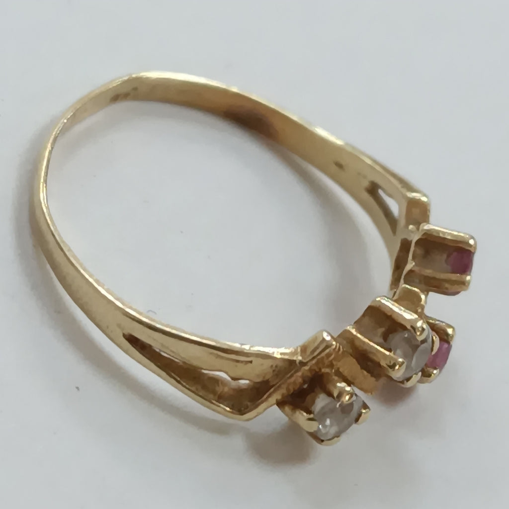 K1 1,30 GRMS 10 K ESPECIFICACIONES COMPLEMENTARIAS ANILLITO CIRCONIA Y PIEDRA DE (SEMINUEVO)