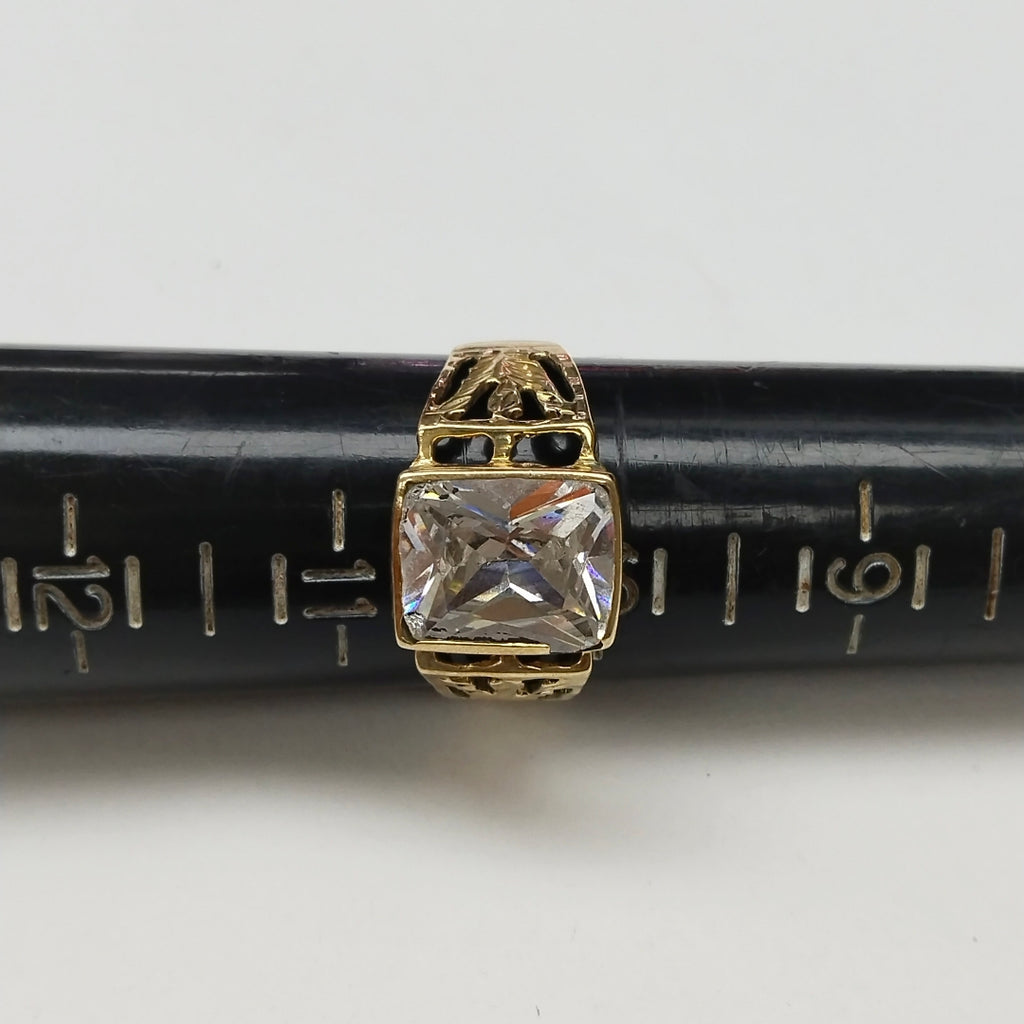 K1 4,10 GRMS 10 K ESPECIFICACIONES COMPLEMENTARIAS ANILLO DE CABALLERO BUEN ES (SEMINUEVO)