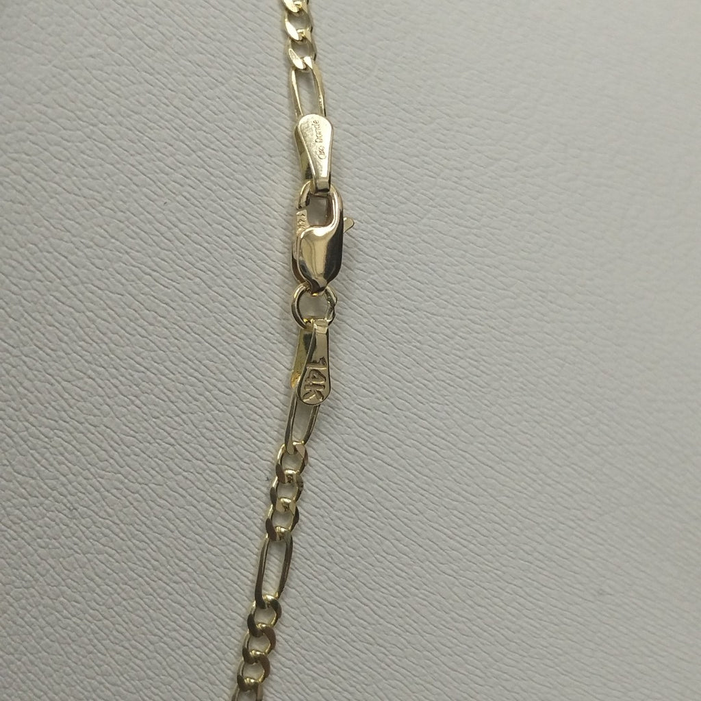 CADENA TEJIDO 3X1 5.2G 55 CM 14K (NUEVO)
