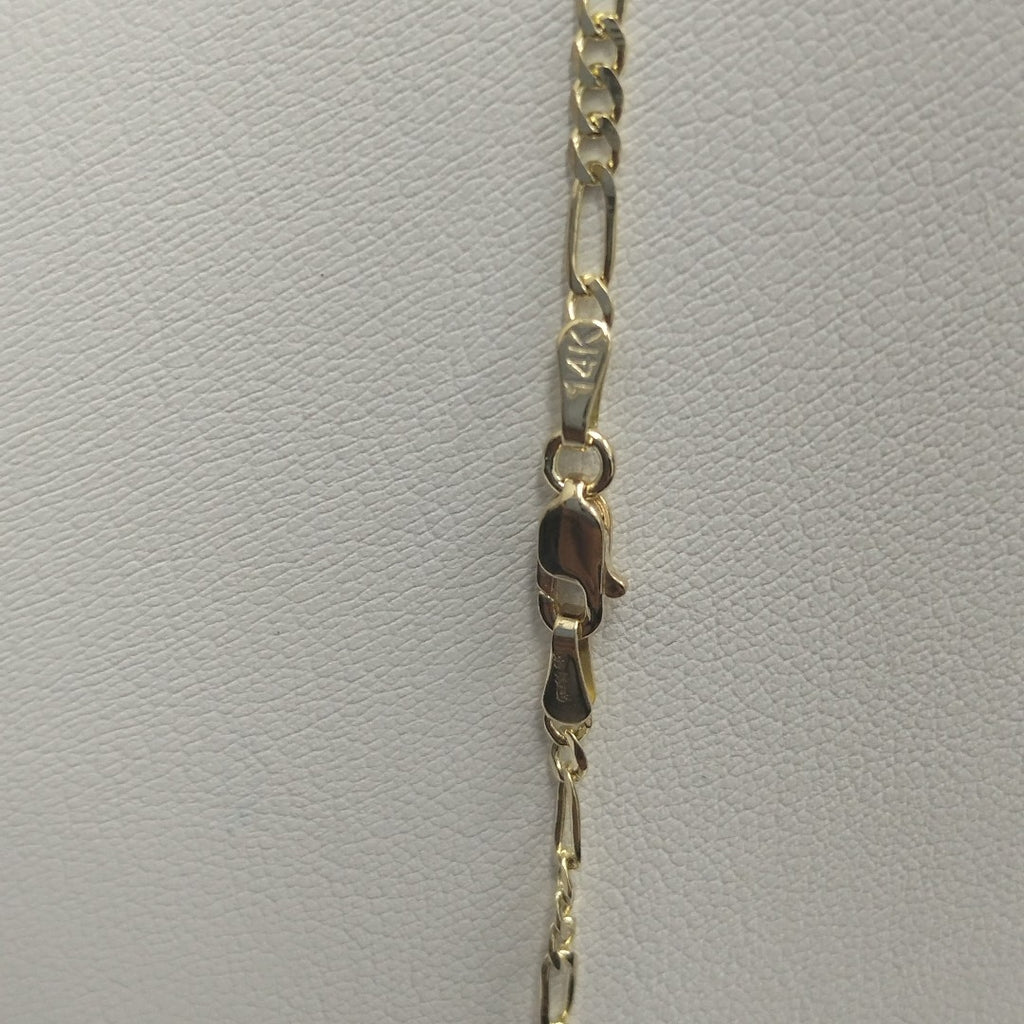 CADENA TEJIDO 3X1 5.7G 60 CM 14K (NUEVO)