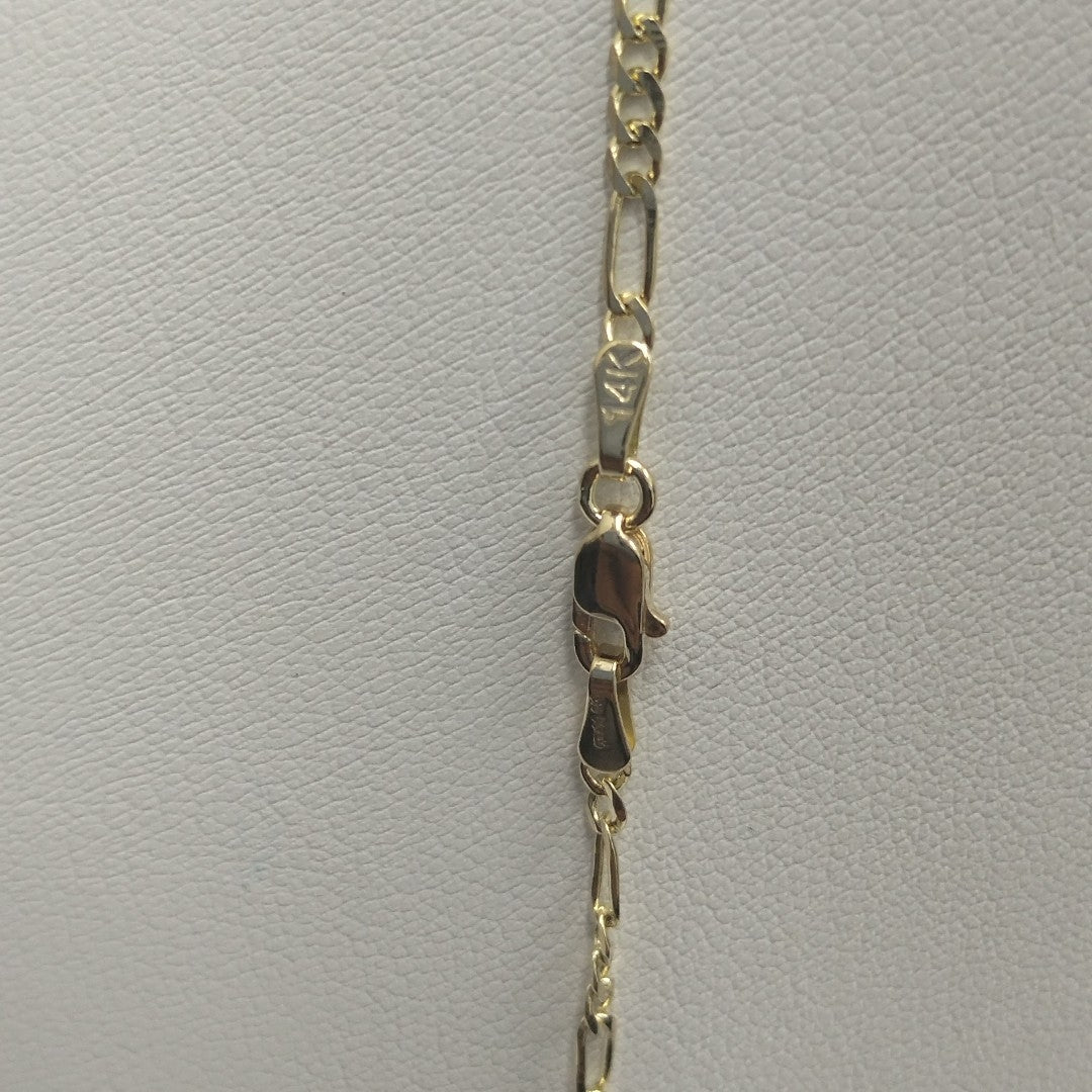 CADENA TEJIDO 3X1 5.7G 60 CM 14K (NUEVO)