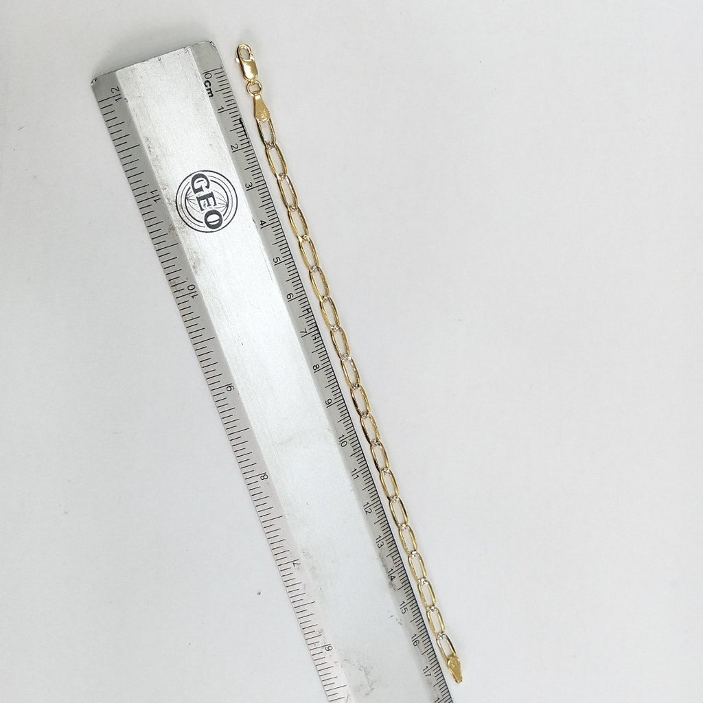PULSERA TEJIDO ESLABONES 3.9G 18 CM (NUEVO)