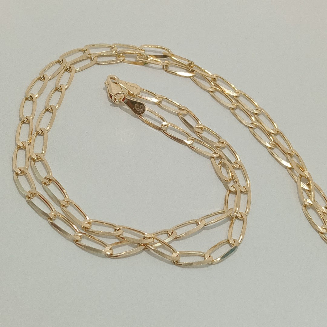 CADENA TEJIDO ESLABONES 11G 60 CM (NUEVO)