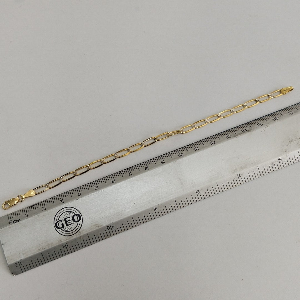 PULSERA TEJIDO ESLABONES 3.9G 18 CM (NUEVO)