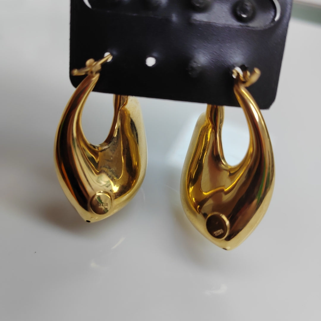 K1 6,20 GRMS 14 K ESPECIFICACIONES COMPLEMENTARIAS ARETES PARMOTIVO CORAZON A (SEMINUEVO)