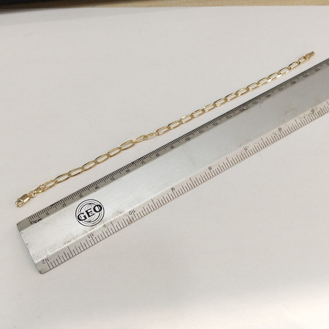 PULSERA TEJIDO ESLABONES 4.6G 21 CM (NUEVO)