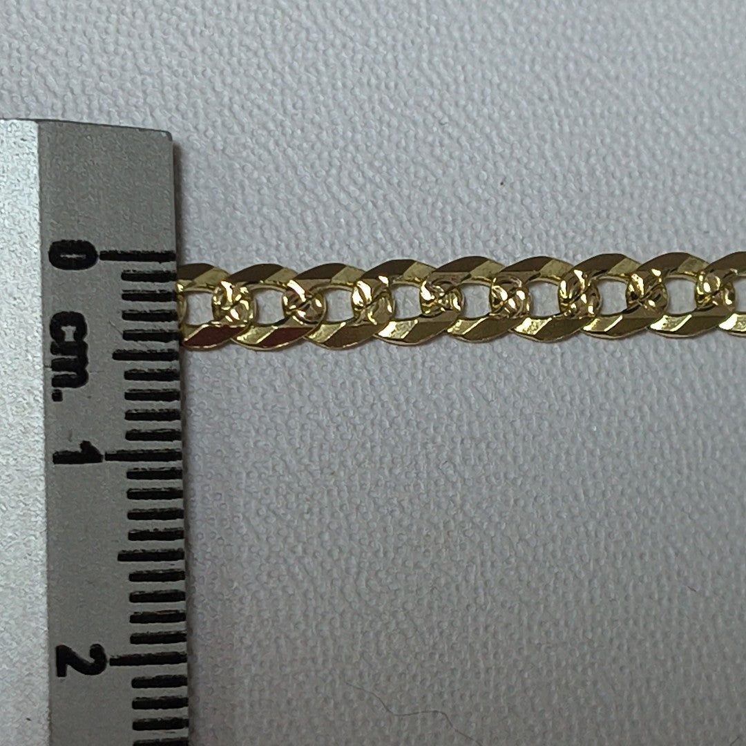 PULSERA ESPECIAL PAVE 6.3G 21 CM 14K (NUEVO)