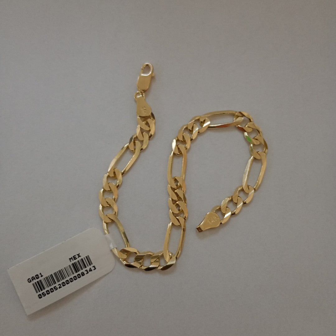 PULSERA TEJIDO 3X1 10G 21 CM (NUEVO)