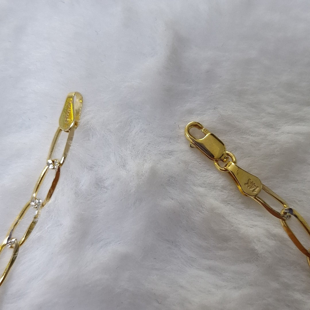 PULSERA TEJIDO ESLABONES 4.2G 21 CM (NUEVO)