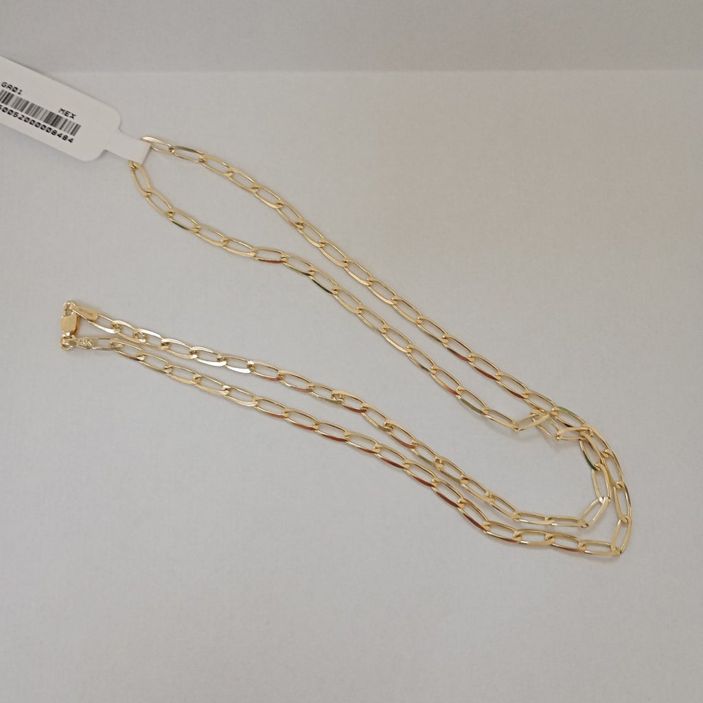 CADENA TEJIDO ESLABONES 6.7G 55 CM (NUEVO)