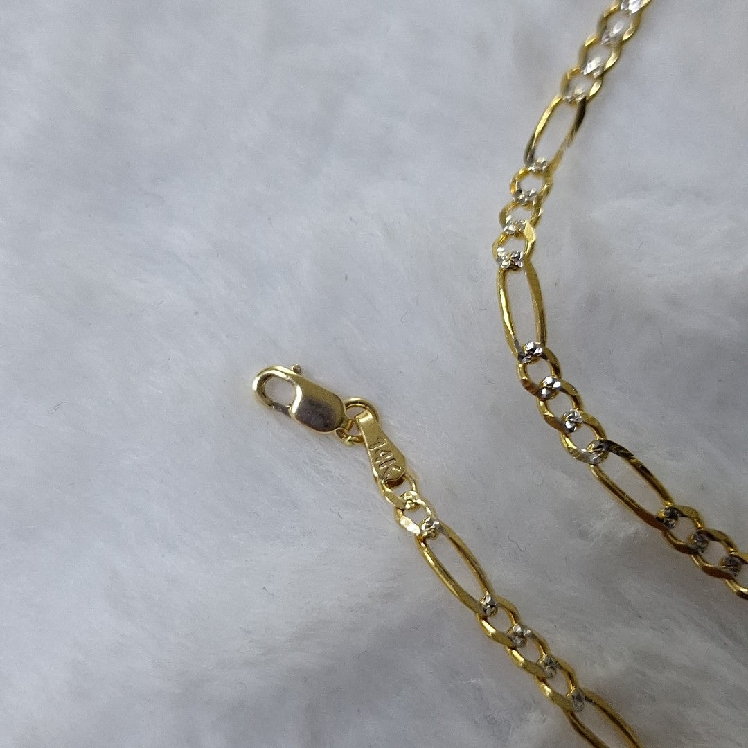CADENA TEJIDO 3X1 9G 60 CM (NUEVO)