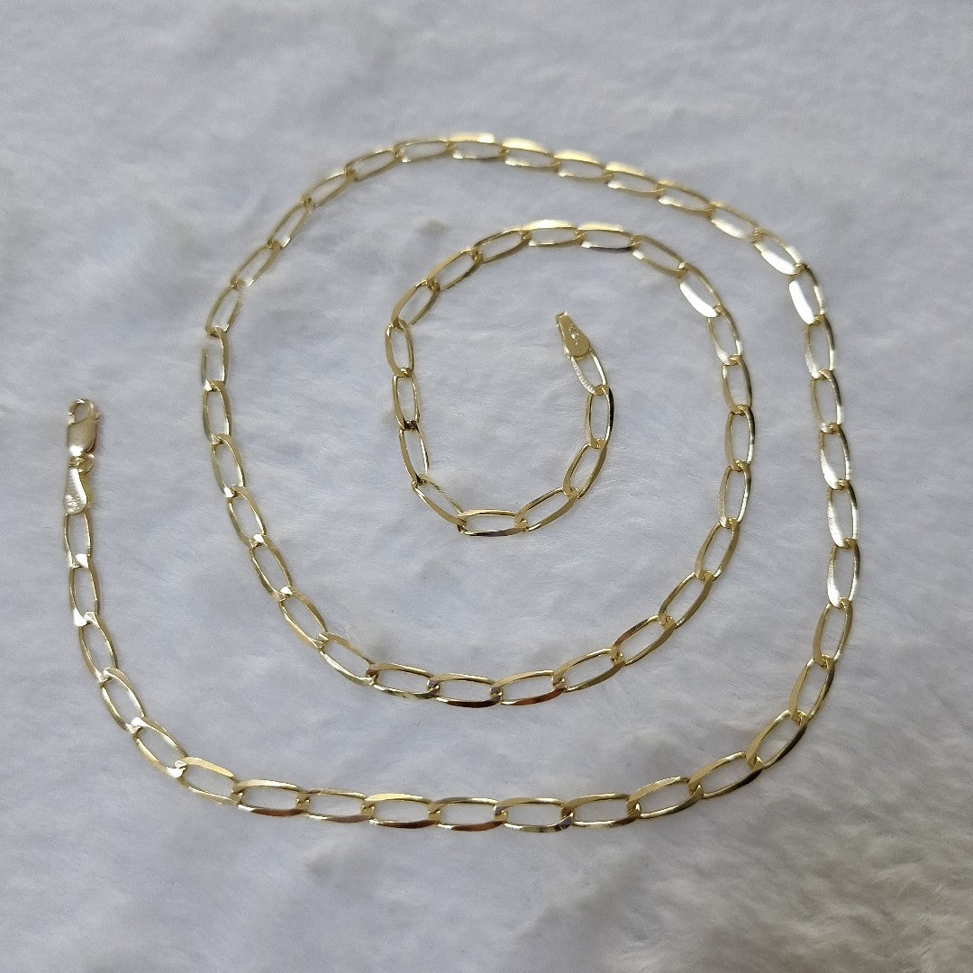 CADENA TEJIDO ESLABONES 11.3G 60 CM (NUEVO)