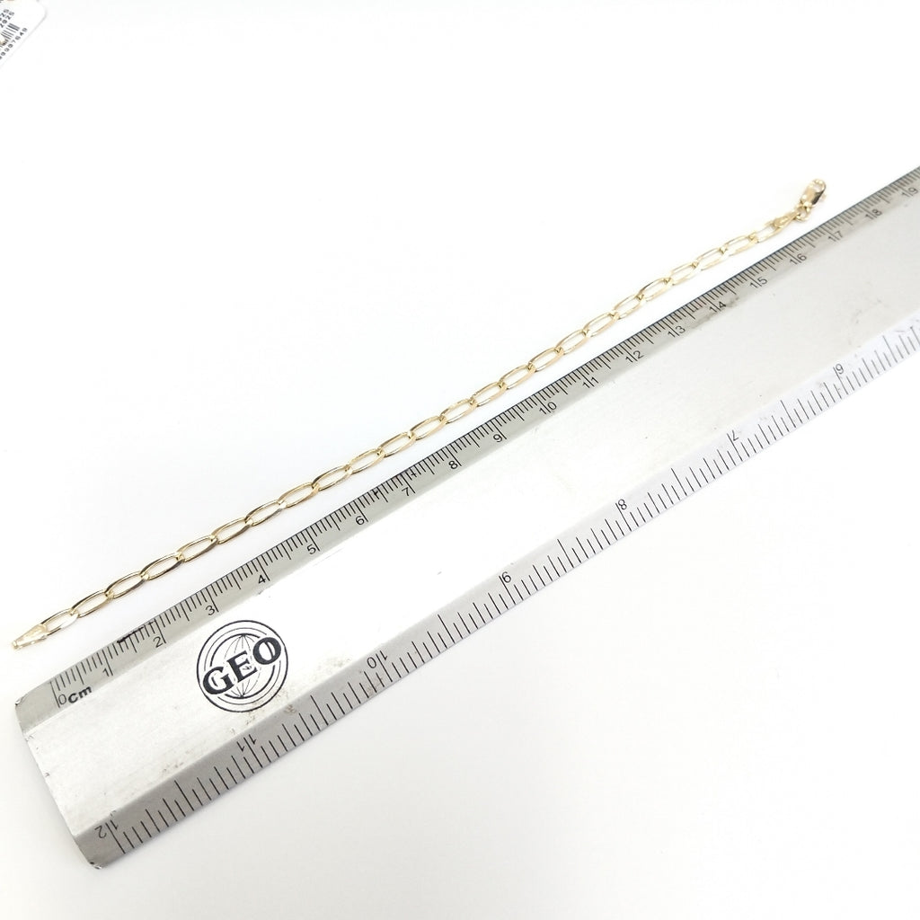 PULSERA TEJIDO ESLABONES 2.5G 18 CM (NUEVO)