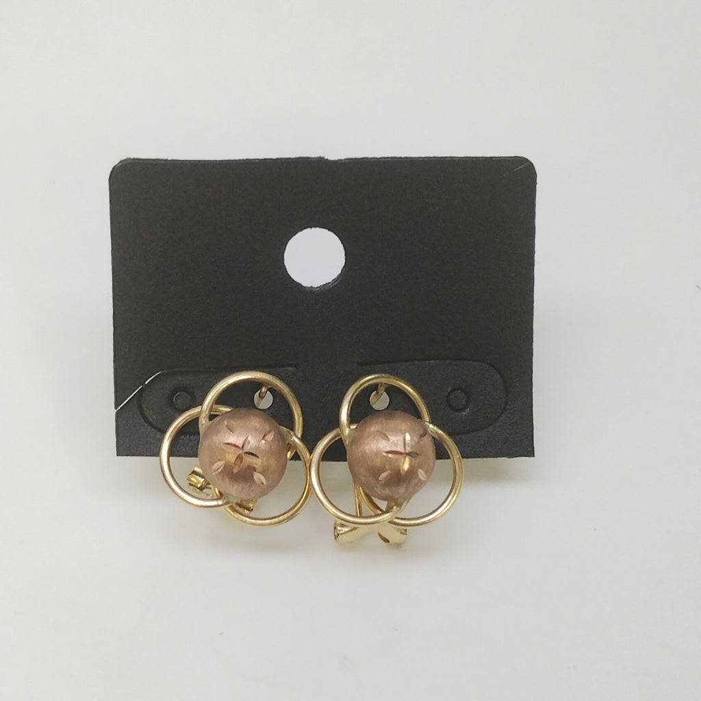 BROQUELES PAR ORO 10 K 3,00 GRMS (SEMINUEVO)