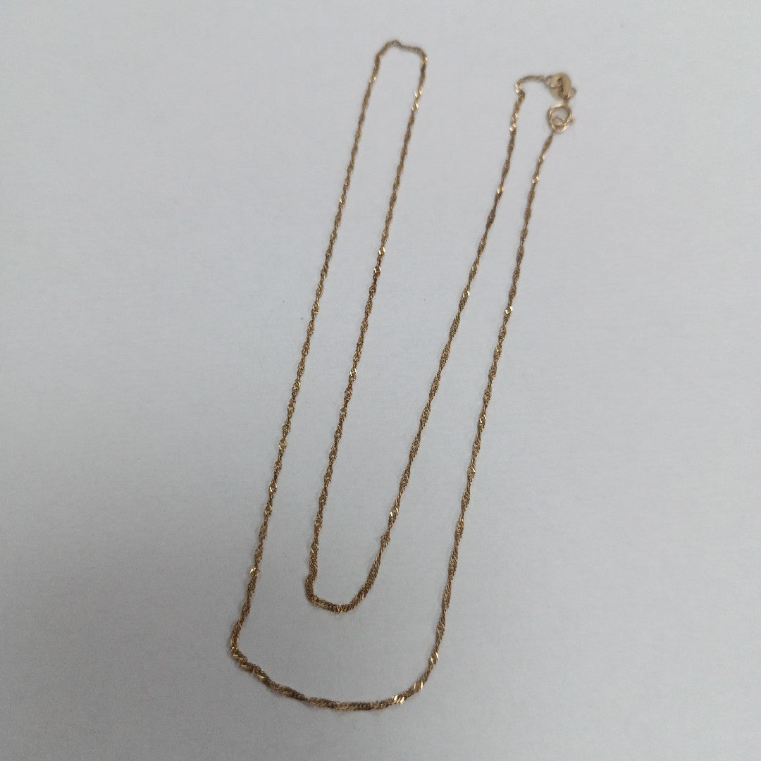 CADENA ORO 10 K 1.1 GRMS (SEMINUEVO)