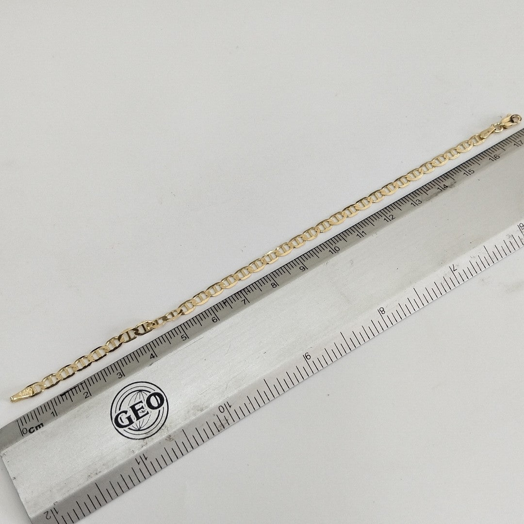 PULSERA TEJIDO GUCHI 2.8G 18 CM 14K (NUEVO)