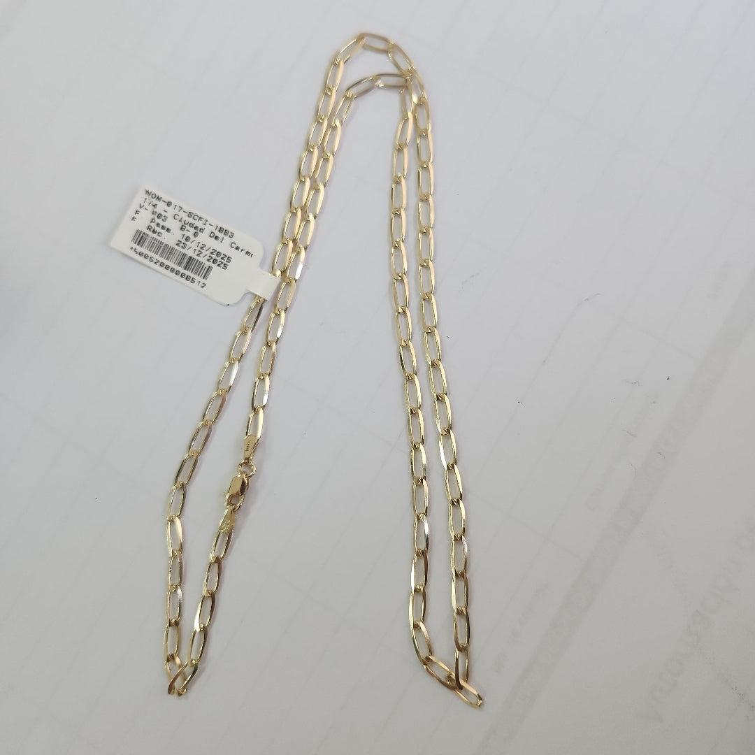 CADENA TEJIDO ESLABONES 6.8G 55 CM (NUEVO)