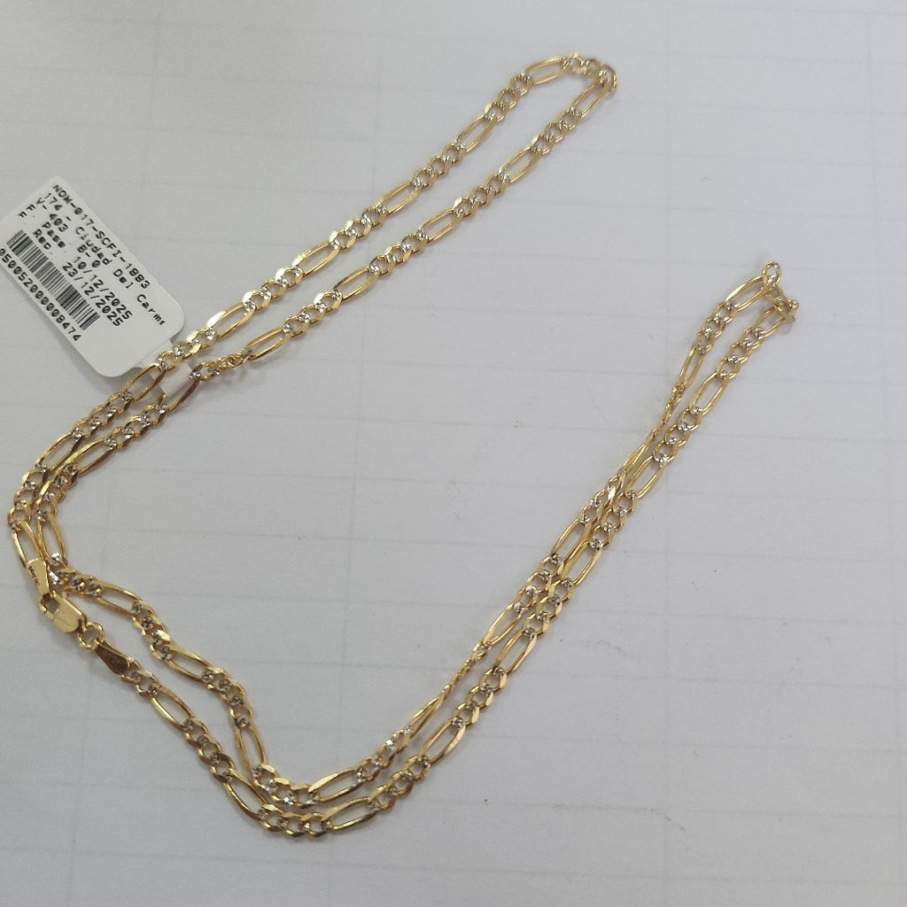 CADENA TEJIDO 3X1 8.2G 55 CM (NUEVO)