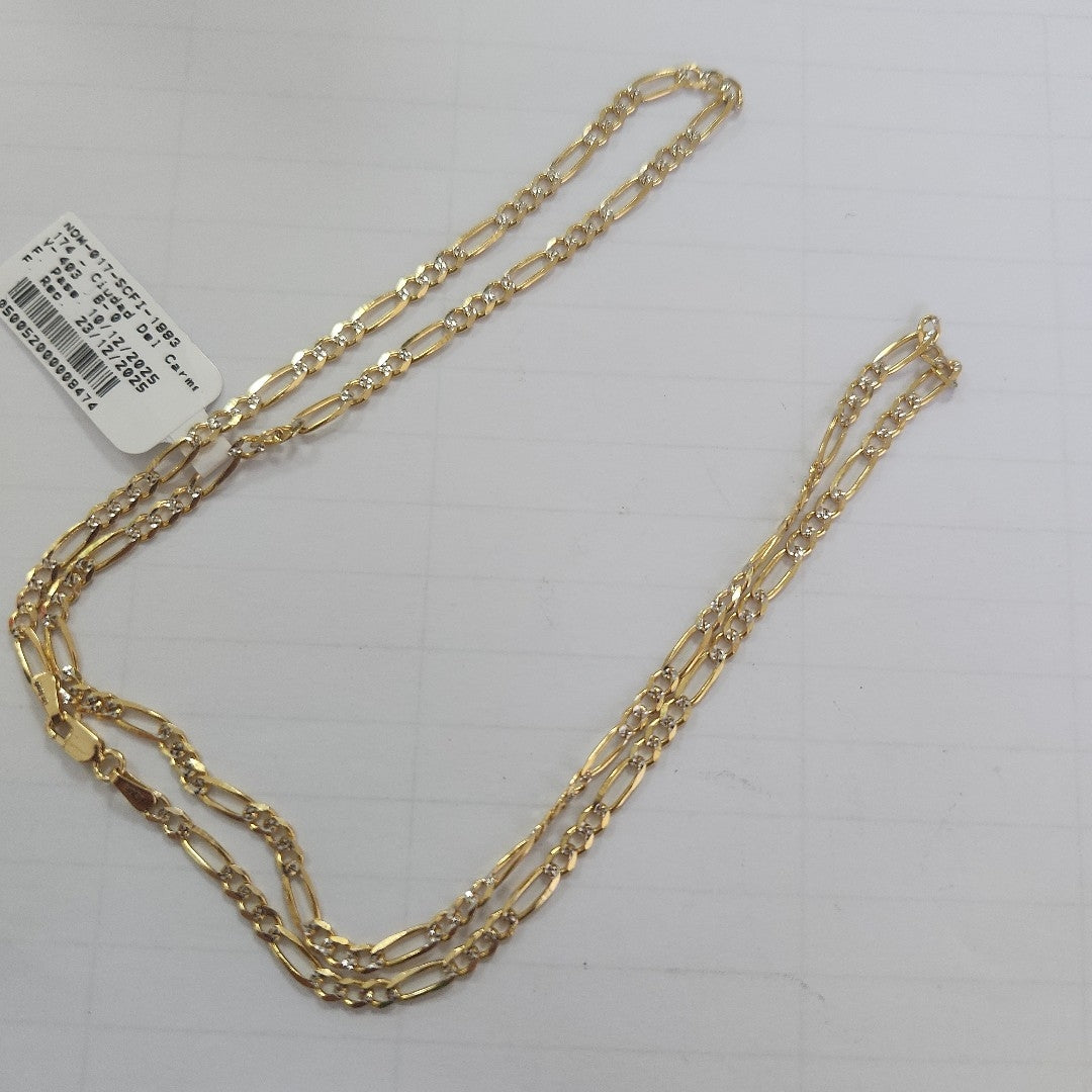 CADENA TEJIDO 3X1 8.2G 55 CM (NUEVO)