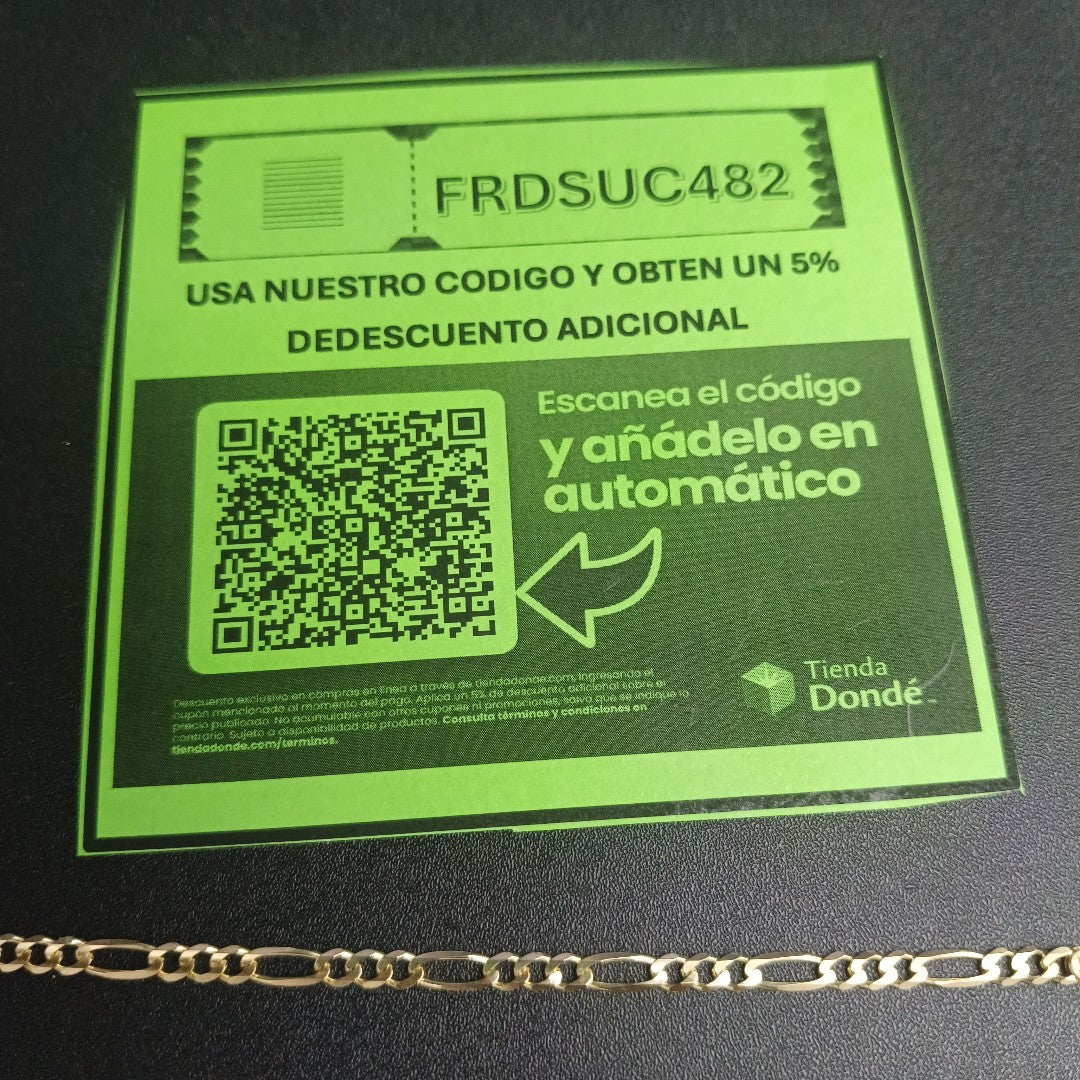 PULSERA TEJIDO 3X1 4.2G 18 CM (NUEVO)