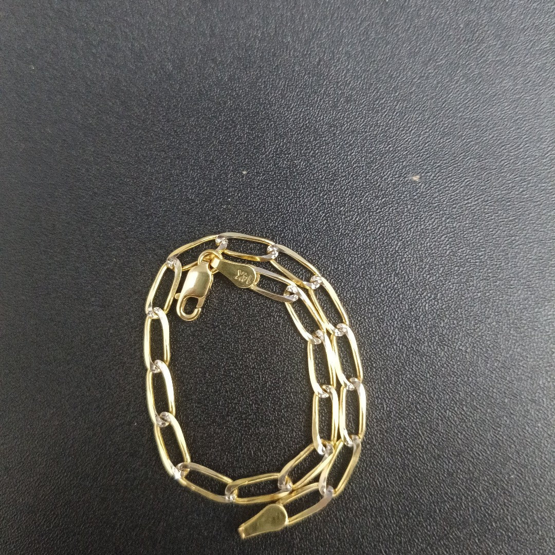 PULSERA TEJIDO ESLABONES 3.9G 18 CM (NUEVO)