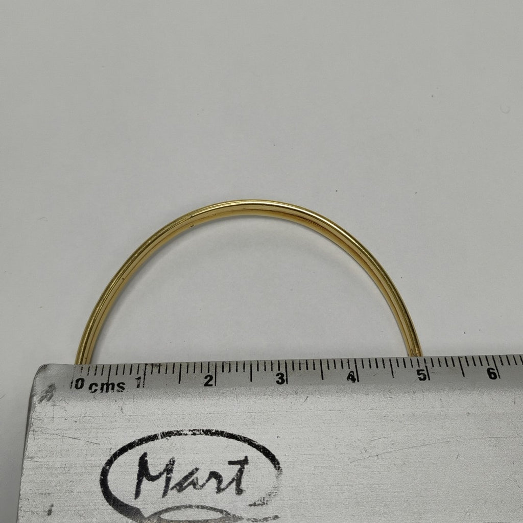 PULSERA RIGIDA ORO 14 K 5.7 GRMS (SEMINUEVO)
