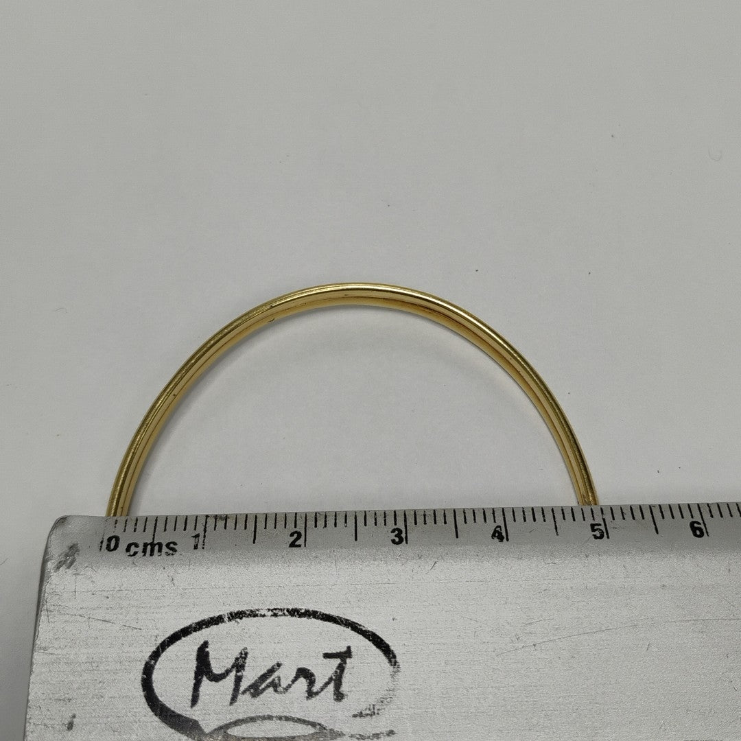 PULSERA RIGIDA ORO 14 K 5.7 GRMS (SEMINUEVO)