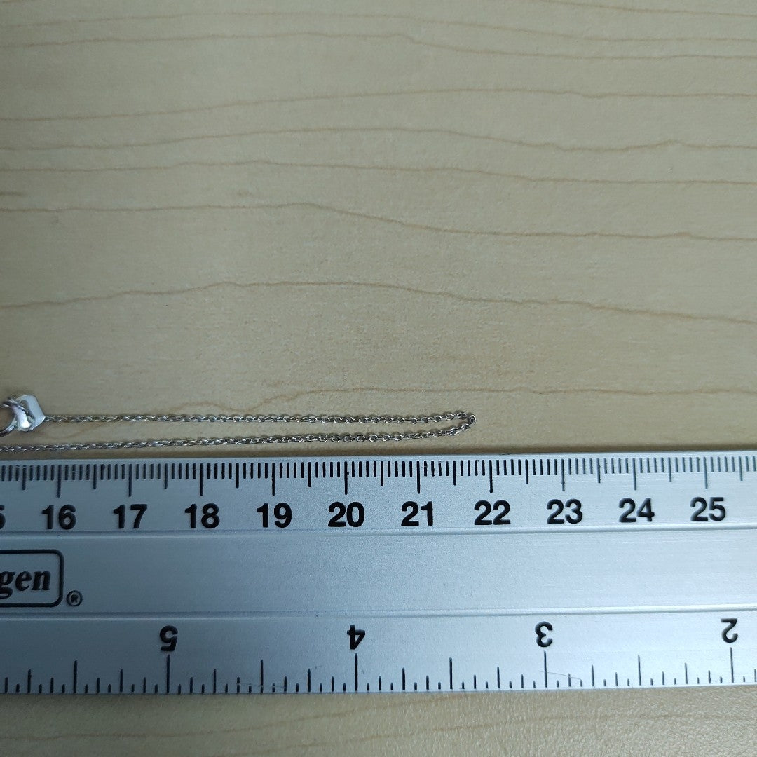 K1 1,80 GRMS 14 K ESPECIFICACIONES COMPLEMENTARIAS CADENA ORO BLANCO (SEMINUEVO)