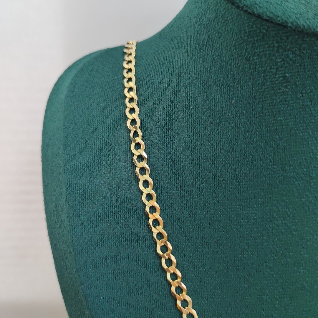 CADENA TEJIDO BARBADA 13.1G 55 CM (NUEVO)