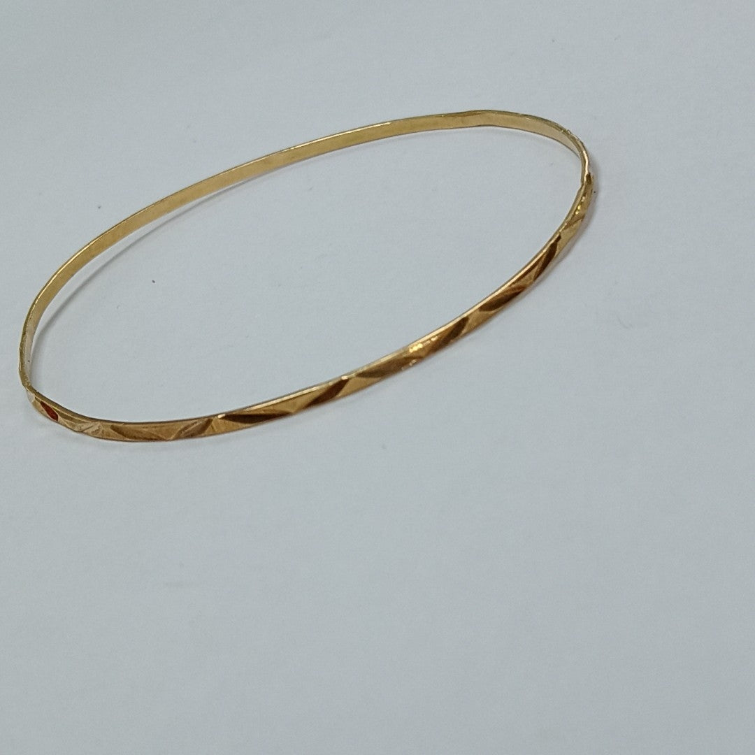 K1 3,80 GRMS 14 K ESPECIFICACIONES COMPLEMENTARIAS PULSERA RIGIDA (SEMINUEVO)