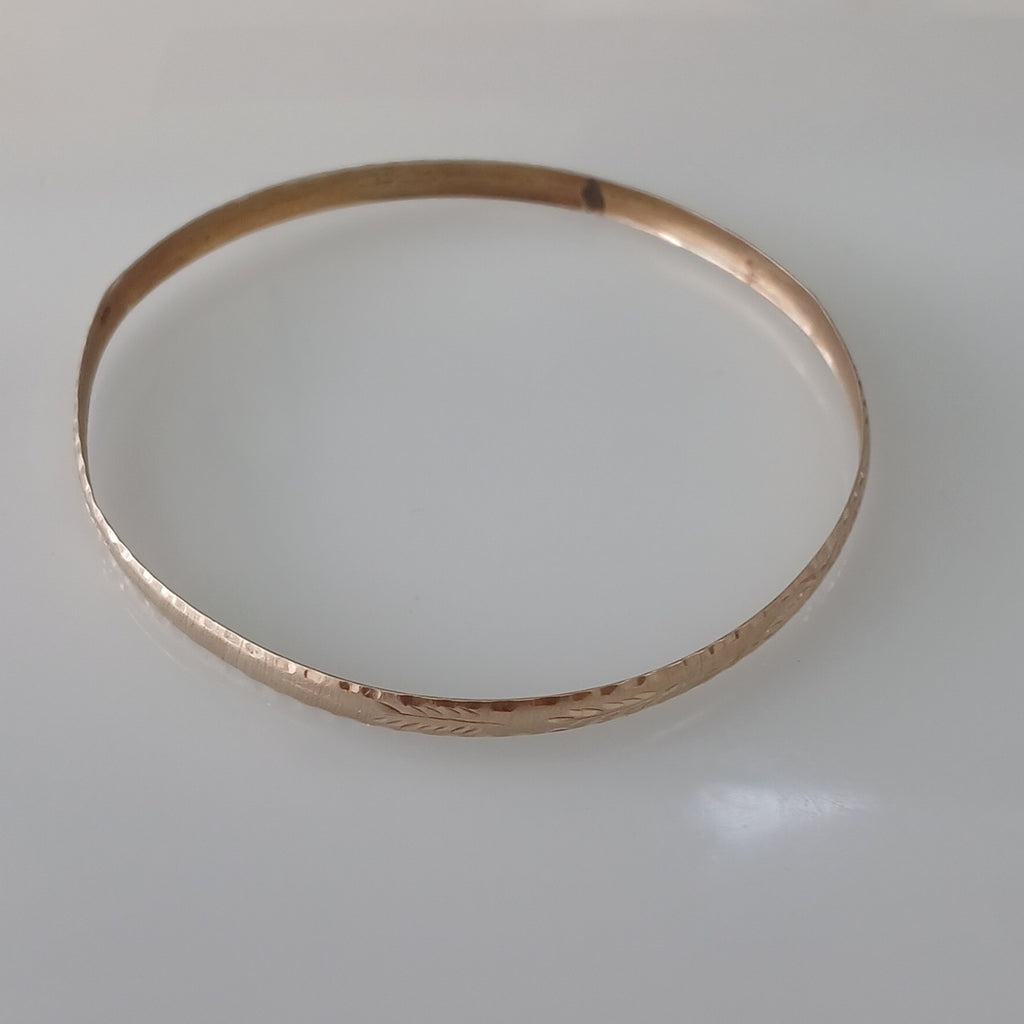 PULSERA RIGIDA ORO 8 K 2.4 GRMS (SEMINUEVO)