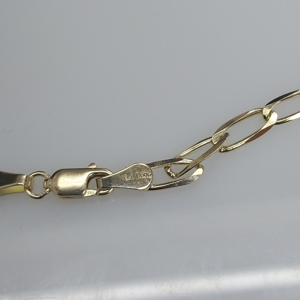 CADENA TEJIDO ESLABONES 12G 60 CM (NUEVO)