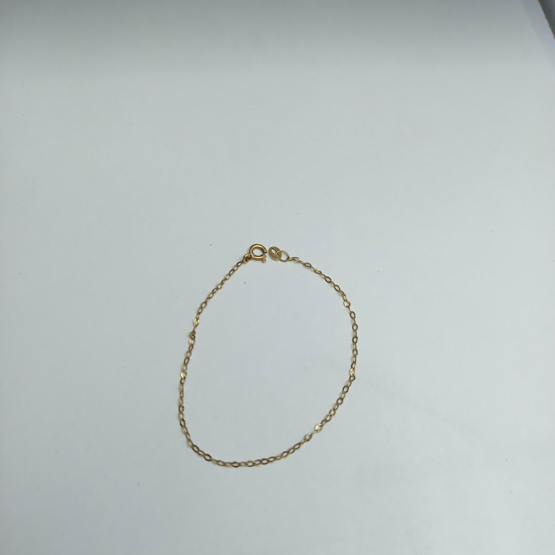 PULSERA ORO 14 K 0.6 GRMS (SEMINUEVO)