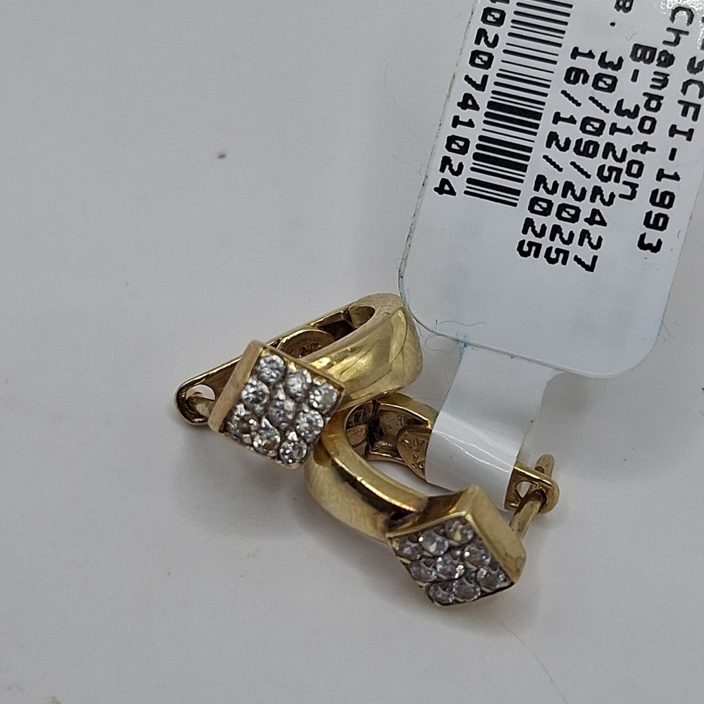 ARETES PAR ORO 14 K 3,60 GRMS (SEMINUEVO)
