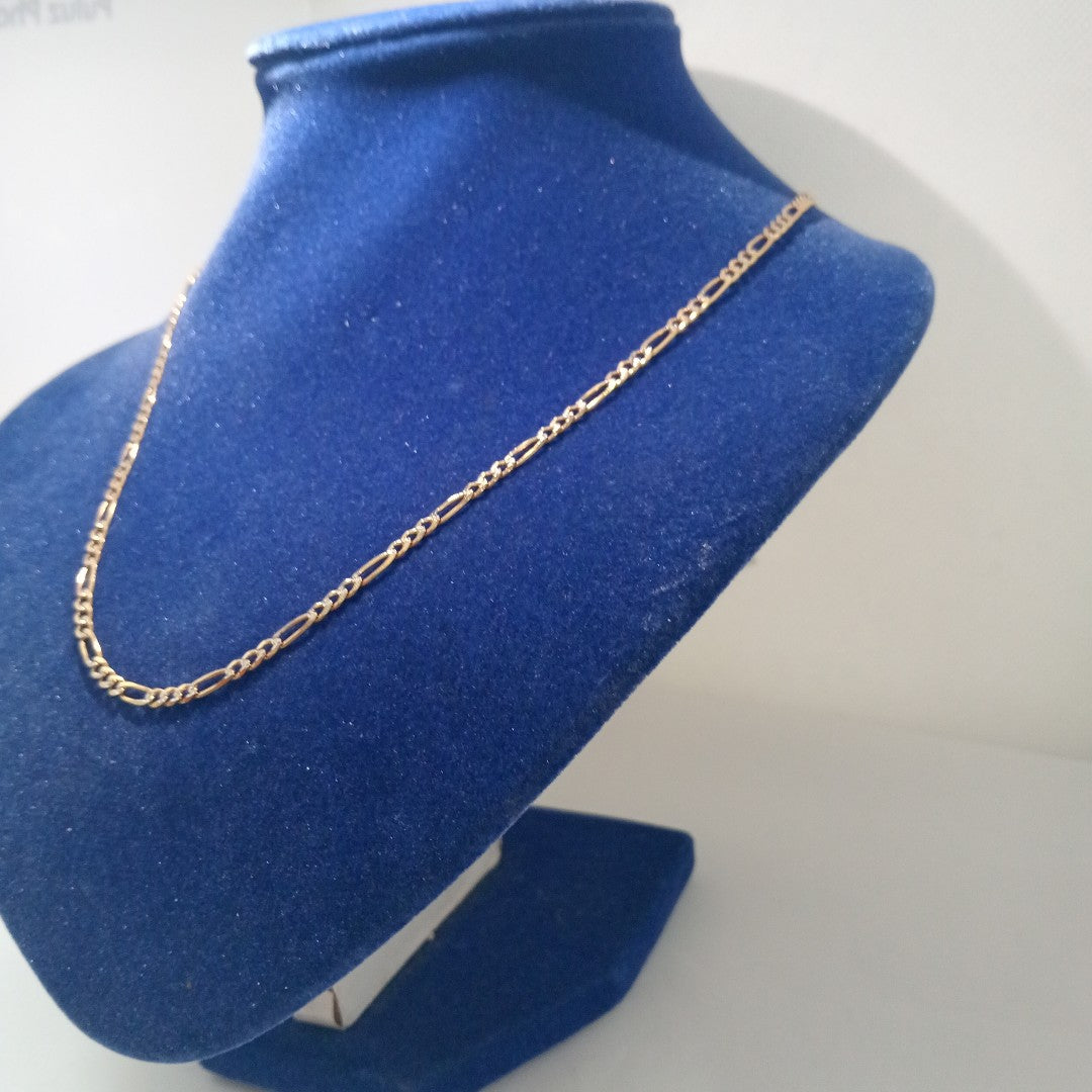 CADENA TEJIDO 3X1 8.4G 55 CM (NUEVO)