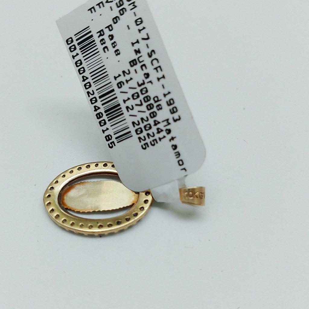 MEDALLA RELIGIOSA ORO 10 K 1.1 GRMS (SEMINUEVO)