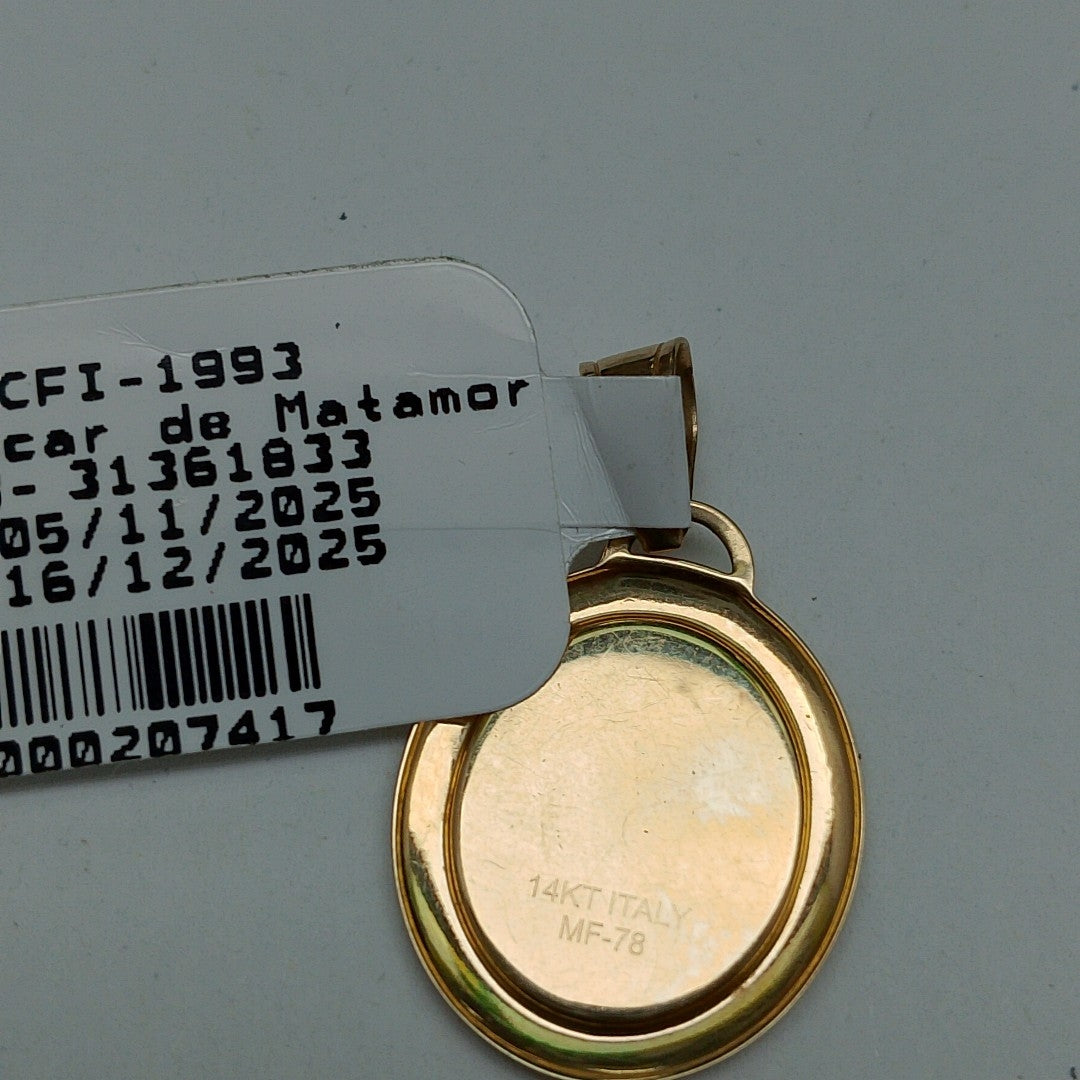 K1 1,10 GRMS 14 K ESPECIFICACIONES COMPLEMENTARIAS MEDALLA VIRGEN DE GUADALUPE (SEMINUEVO)