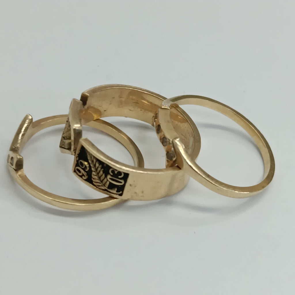 ANILLO ORO 14 K 6.7 GRMS (SEMINUEVO)
