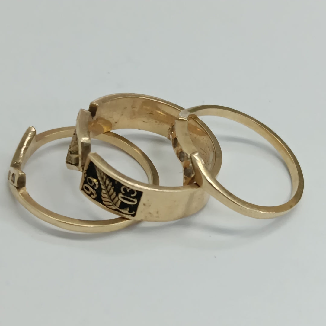 ANILLO ORO 14 K 6.7 GRMS (SEMINUEVO)