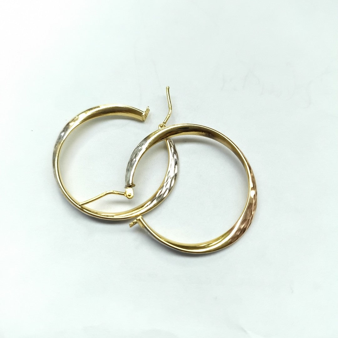 ARRACADAS PAR ORO 10 K 2 GRMS (SEMINUEVO)