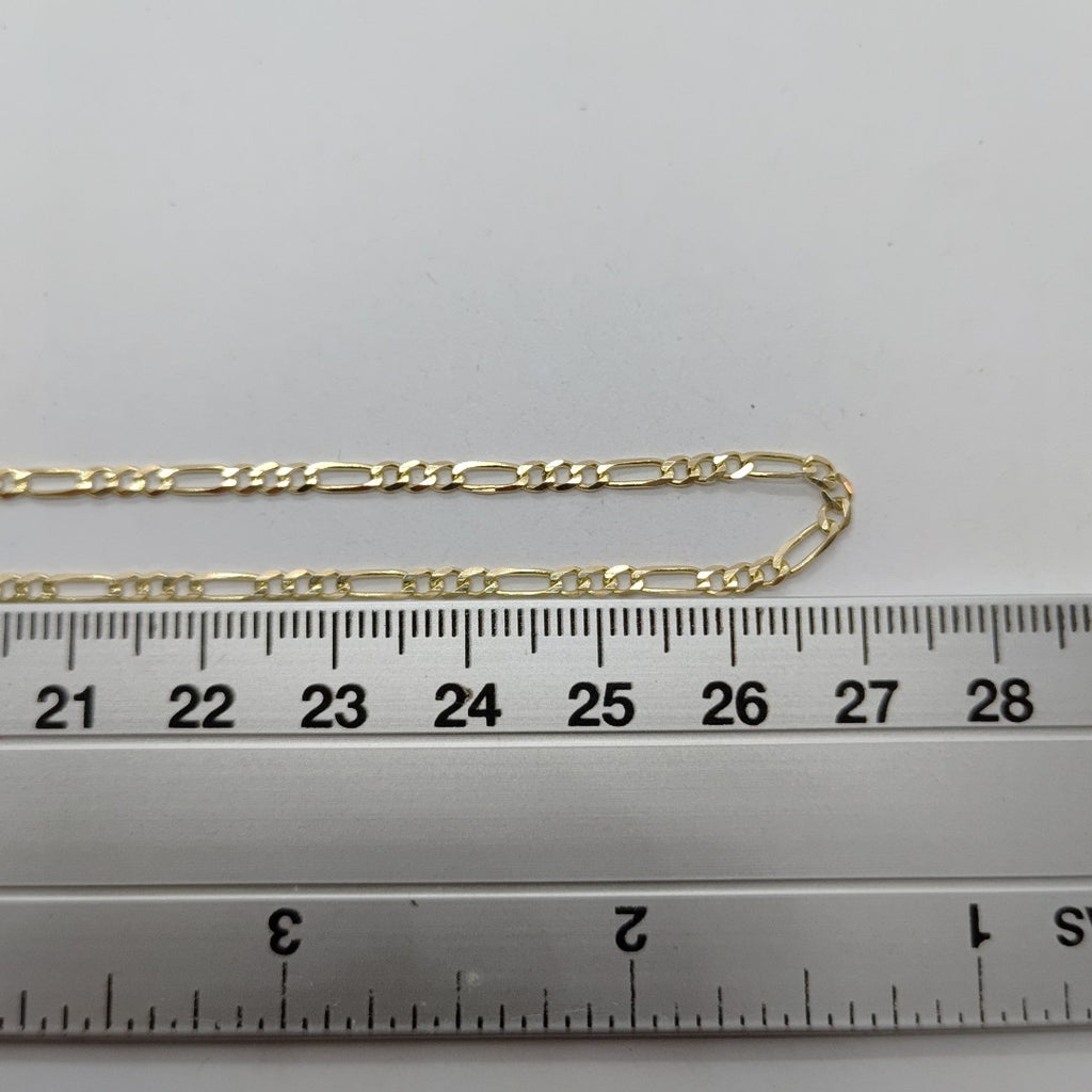 CADENA TEJIDO 3X1 5.2G 55 CM 14K (NUEVO)