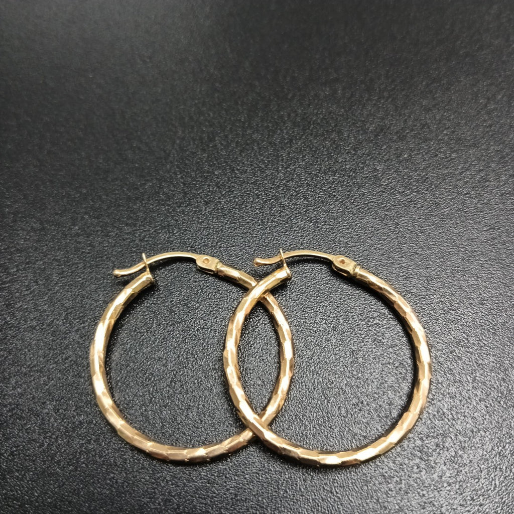 ARRACADAS PAR ORO 14 K 4.4 GRMS (SEMINUEVO)