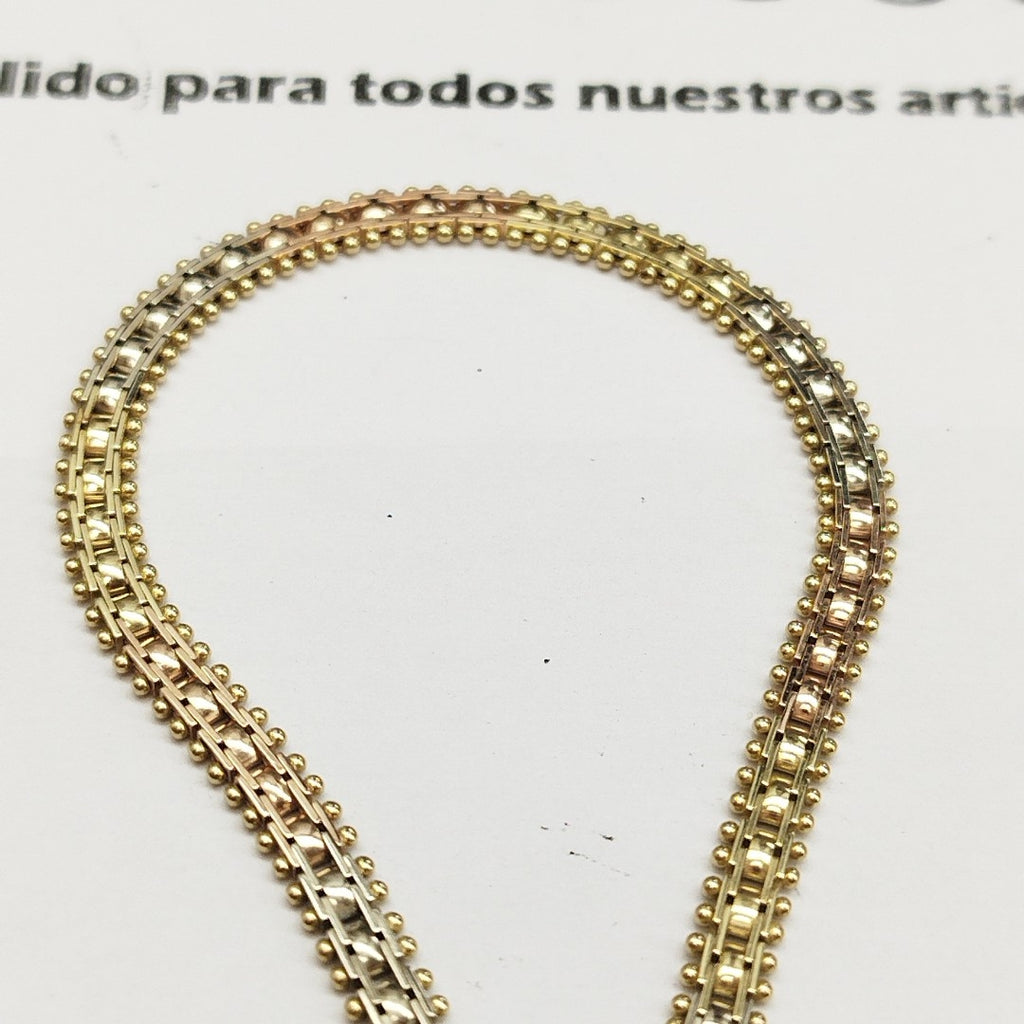 K1 7,80 GRMS 14 K ESPECIFICACIONES COMPLEMENTARIAS PULSERA HECHURA ESPECIAL ORO (SEMINUEVO)