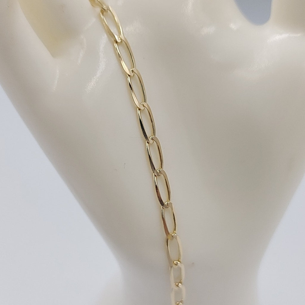 PULSERA TEJIDO ESLABONES 4.5G 21 CM (NUEVO)