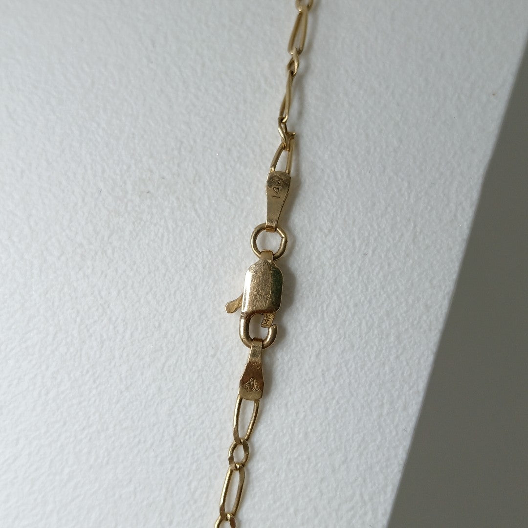 CADENA ORO 14 K 3.9 GRMS (SEMINUEVO)