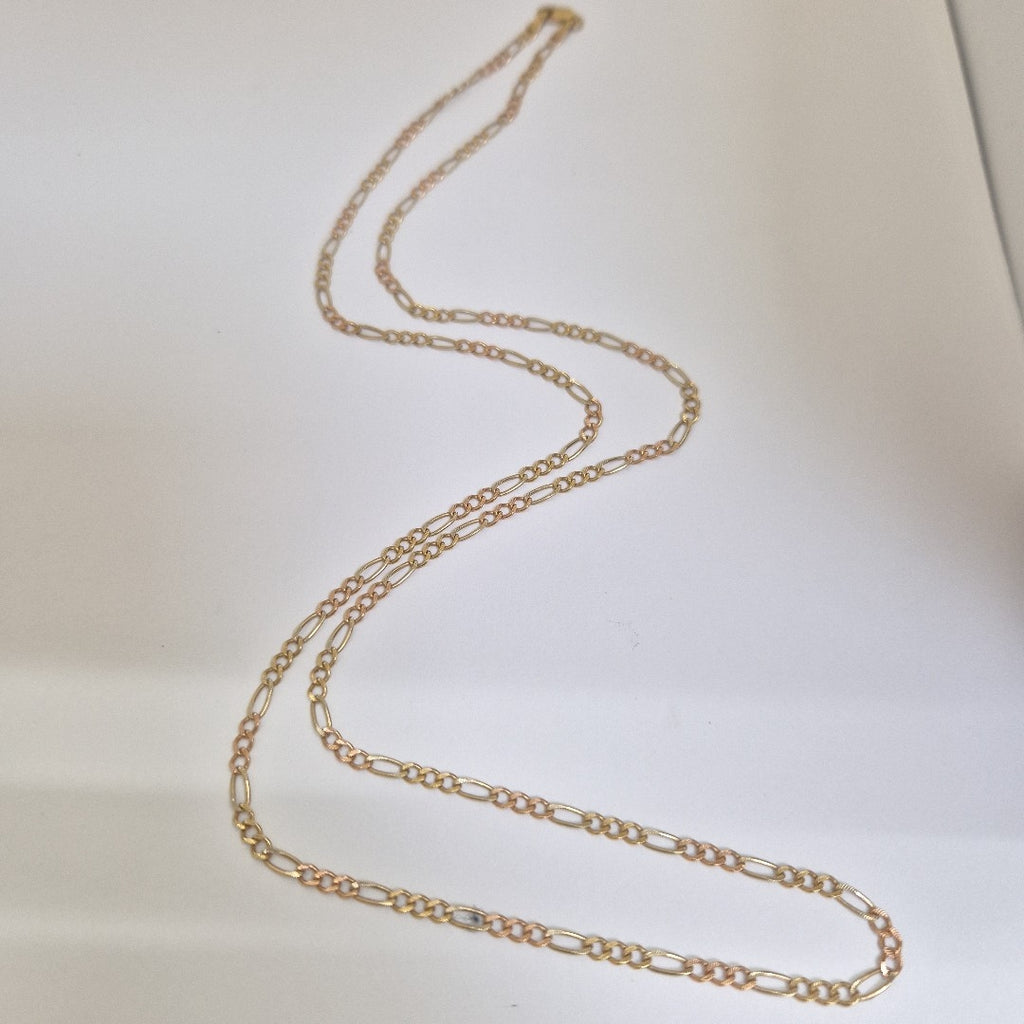 CADENA ORO, ORO COMBINADO 14 K 5.9 GRMS (SEMINUEVO)