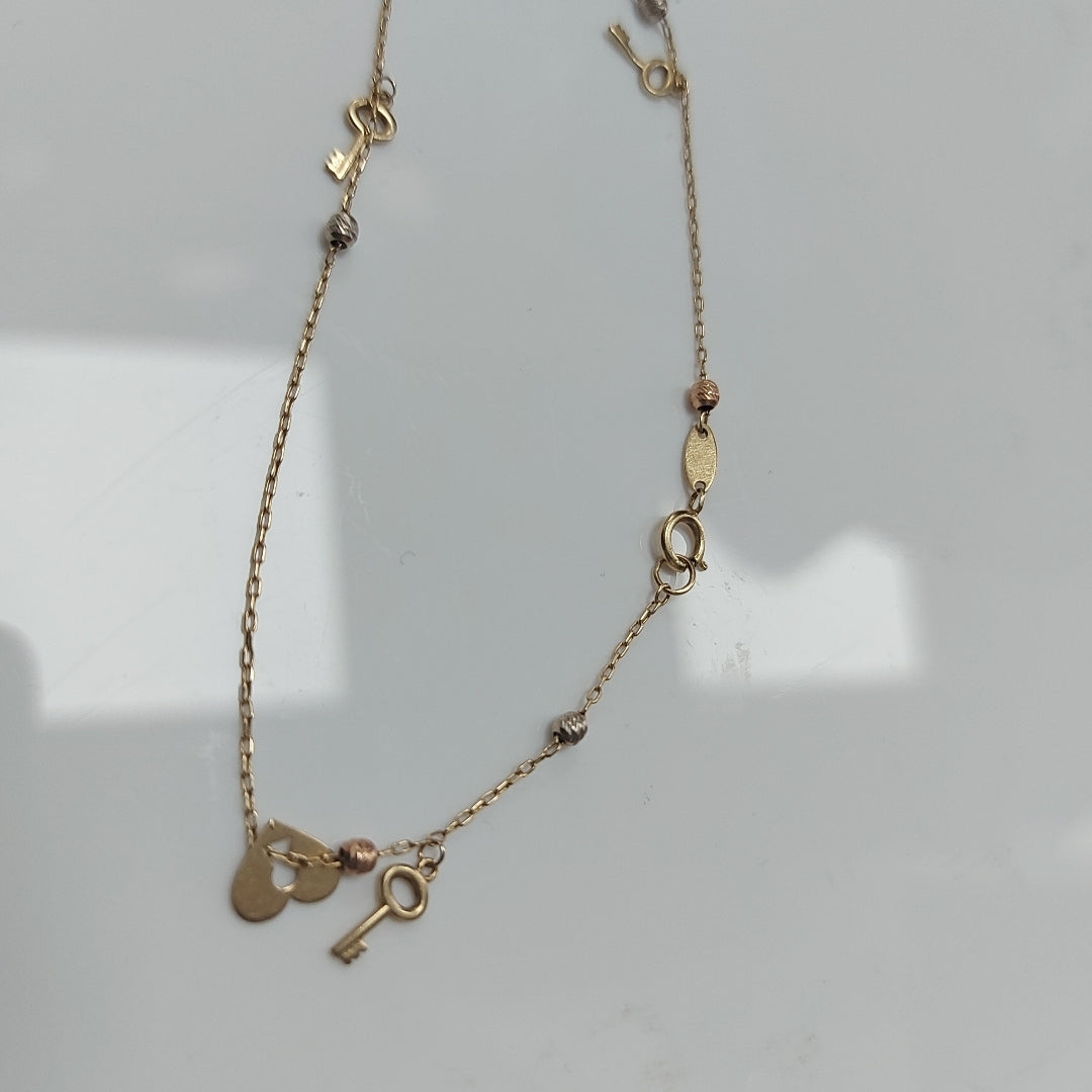 PULSERA ORO 14 K 1.1 GRMS (SEMINUEVO)