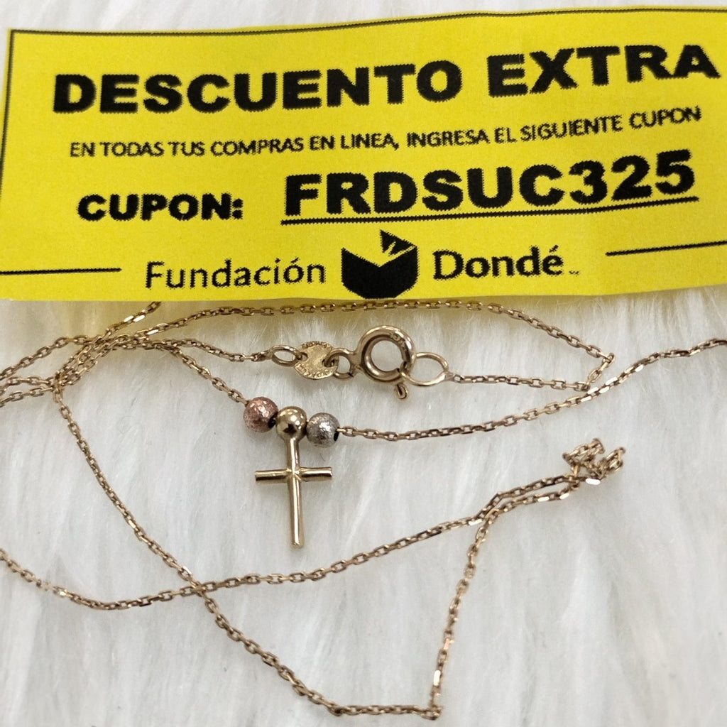 CADENA ORO 10 K 1.5 GRMS (SEMINUEVO)